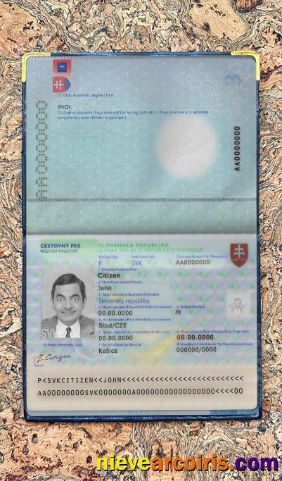 Slovakia pass photolook